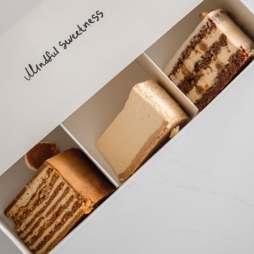 Box of 3 cake slice