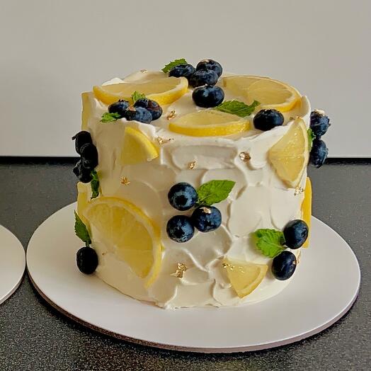 Lemon Raspberry Cake
