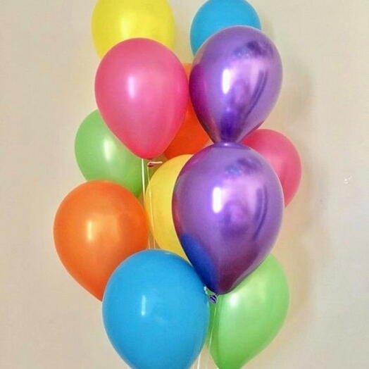 Набор разноцветных воздушных шаров 2
