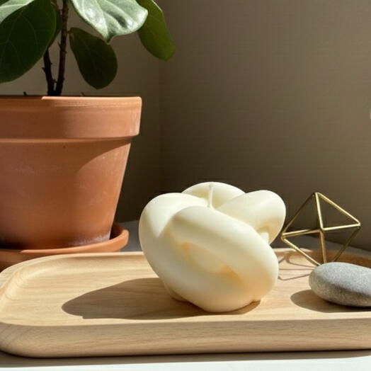 The Eternal Knot - Molded candle