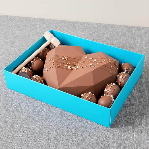 Шоколадное сердце Даймонд   Трюфельное наслаждение