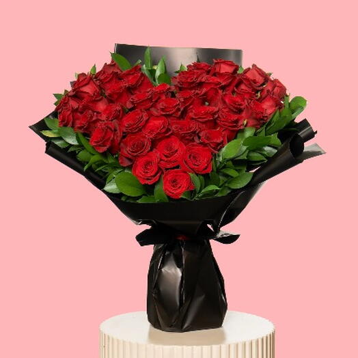 Ramo grande en forma de corazón