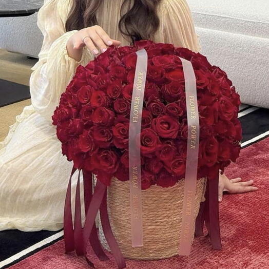 Scarlet Passion Basket