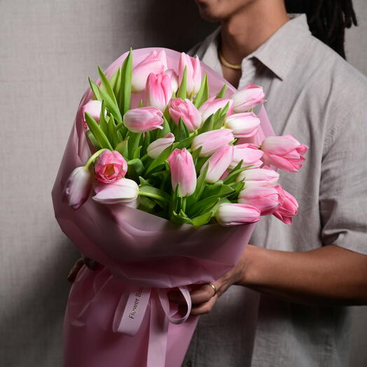 25 Light Pink Tulip  6173
