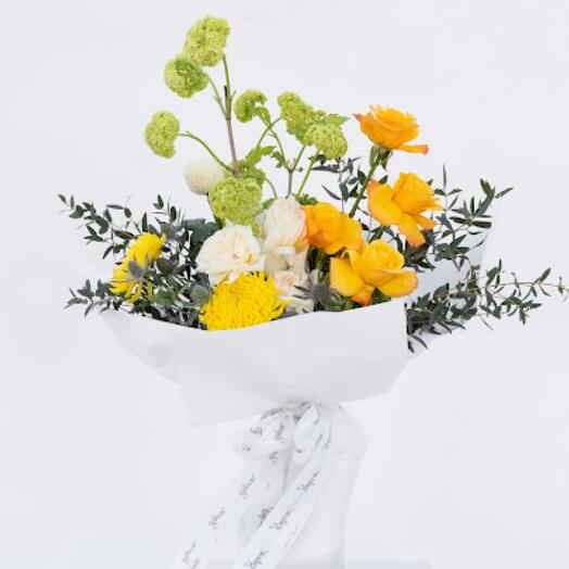 Ramo mixto amarillo y verde