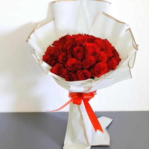 Ramo Amor Atemporal de 31 Rosas