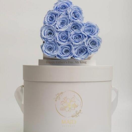 Моё сердце -Синий мини