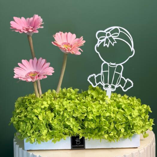 Искусственный подарок для малышки