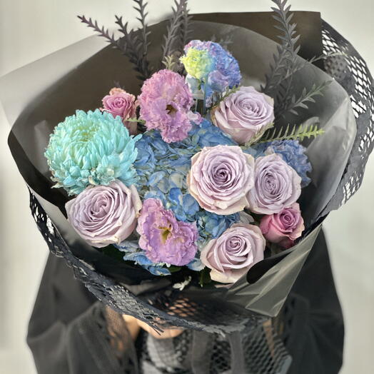 Midnight Glow Flower Bouquet