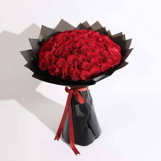 Evermore - Роскошный букет красных роз