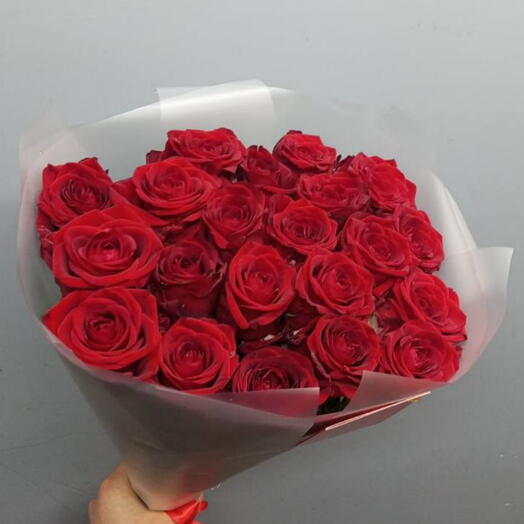 Bouquet of red roses premium bloom +