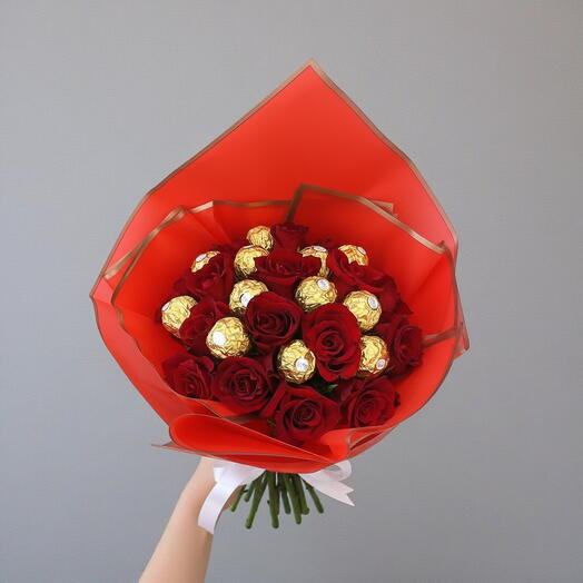 Sweet and Adorable Roses Bouquet