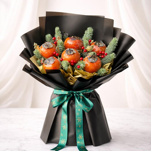 Christmas Persimmon Bouquet