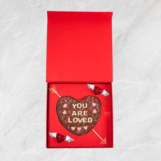 You Are Loved Chocolate Heart