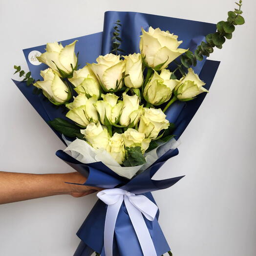 White Rose Designer Bouquet