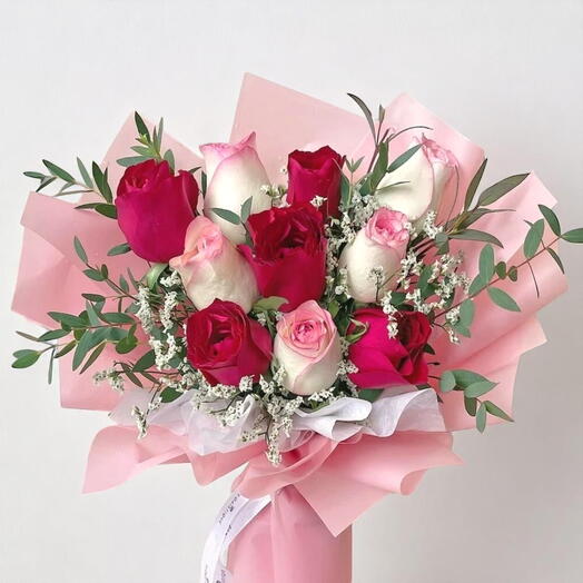 Садовый букет Шёпот фуксии