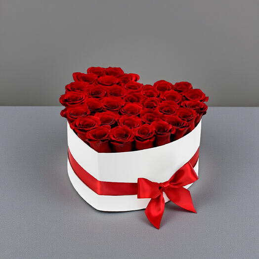 Красное сердце