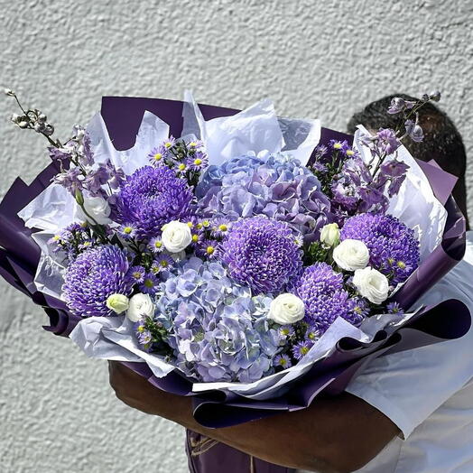 Purpule beauty bouquet