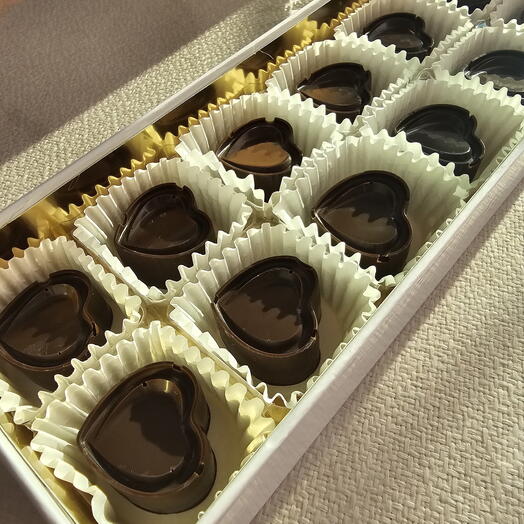 Chocolate hearts (Gift box)