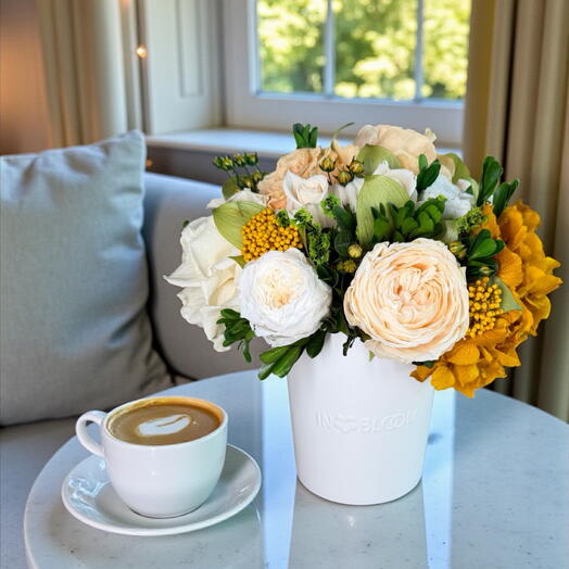 Luna - Sandstorm. Стабилизированные цветы