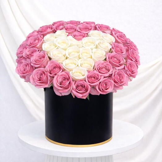 Любовное сердце розовое