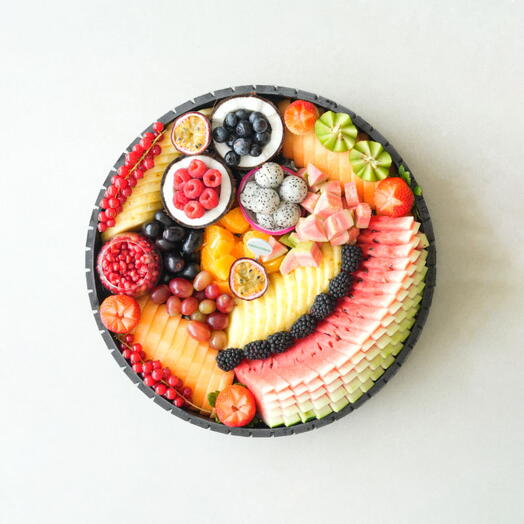 كعكة فاكهة الزهر