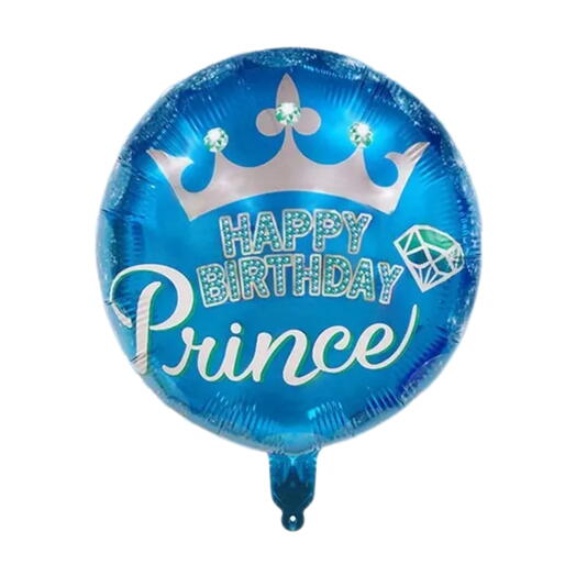 Ballon Prince d'anniversaire 18"