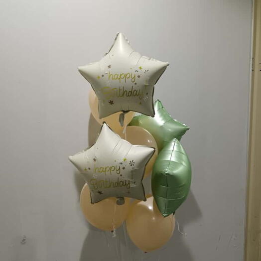 Набор воздушных шаров «Звёздные желания» (7 шт.)