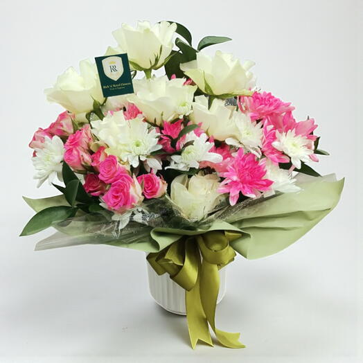 Элегантный Розовый   Слоновая Кость Шарм