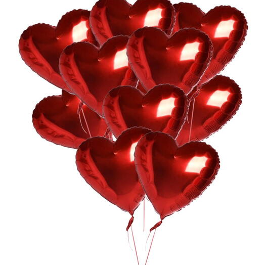 Heart balloon 10