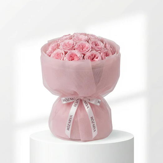 Розы Pink O Hara: Сияющая элегантность