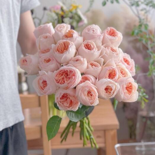 Bouquet of peony roses Juliette