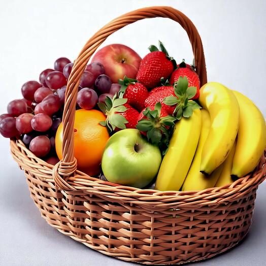 Корзина ассорти фруктов 5 кг