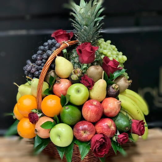 Cesta de frutas Crismon Delight
