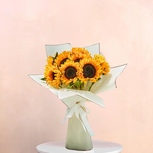 Букет подсолнухов
