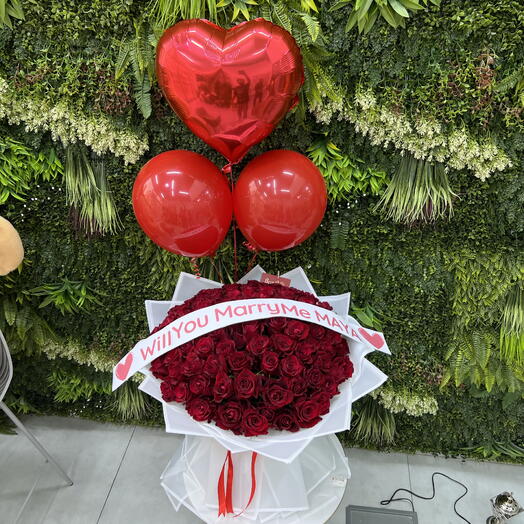 Bouquet Veux-tu m'épouser ?