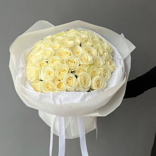 Charming _ 49 Cream White Rose