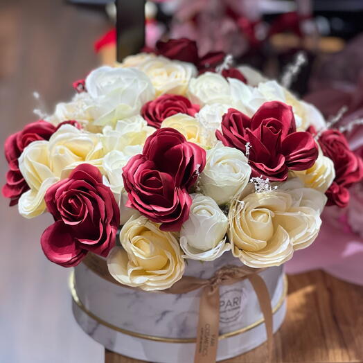 Marble box Bouquet
