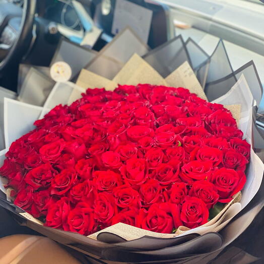 101 красная роза Explorer Special