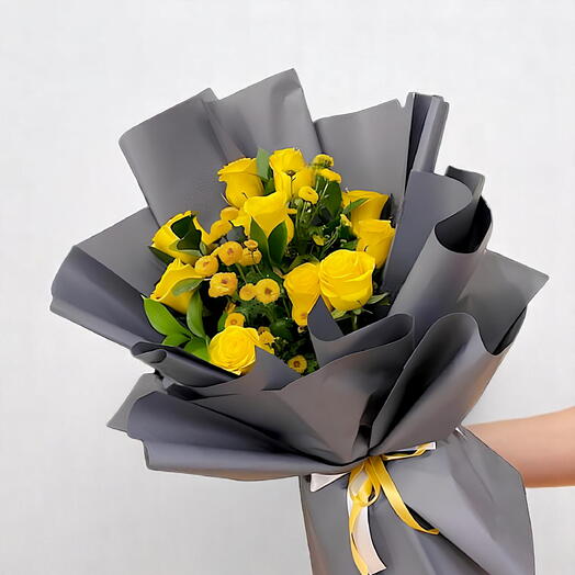 Yellow Roses Bouquet
