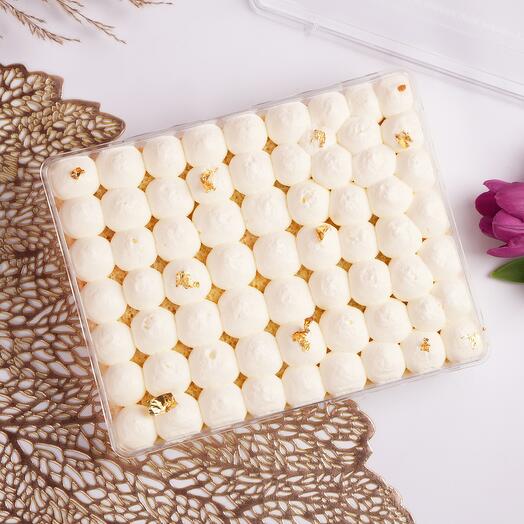 Gâteau aux trois laits à la vanille