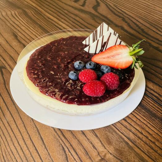 Малиновый чизкейк