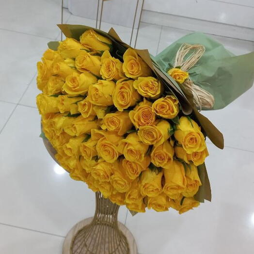 Golden Shine Hand Bouquet