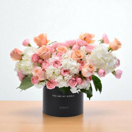 Цветочная одиссея искренняя коробка любви