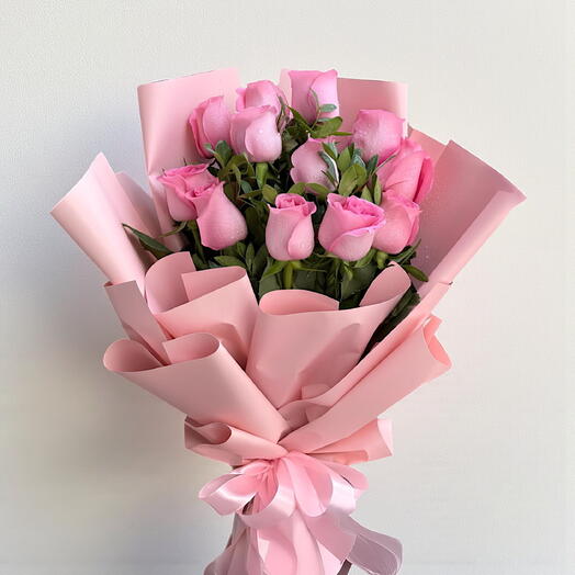 11 roses Pink Revival