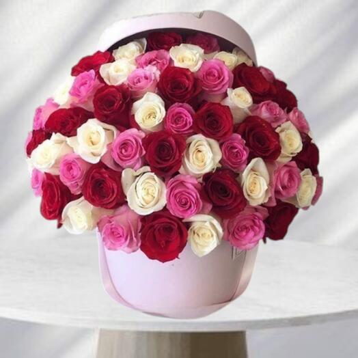 Mixed Roses Box