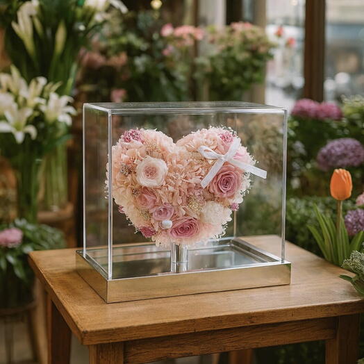 Микс стабилизированных цветов