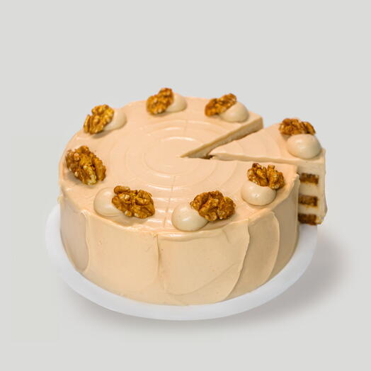 Веганский морковный торт