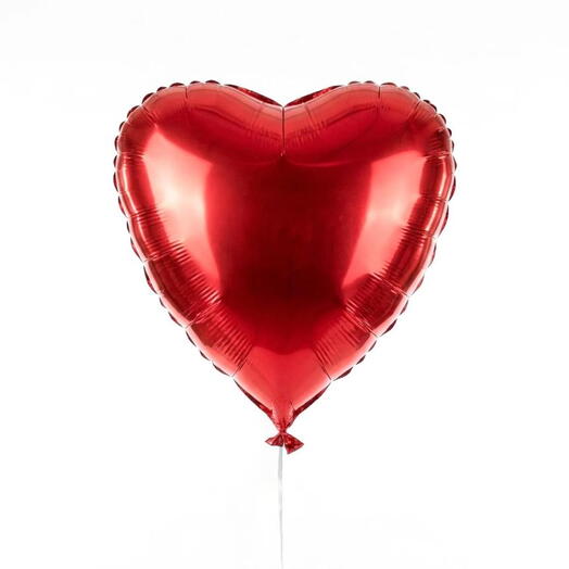 Helium Red Heart X1