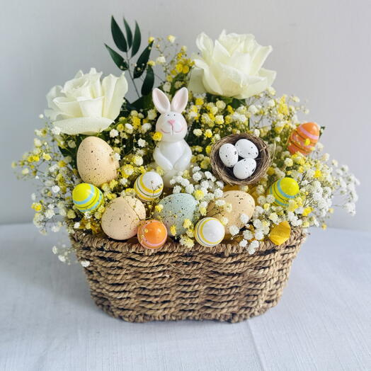 Bunny Nest Easter Basket